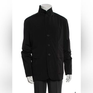 Mens Gucci Dark Gray Lightweight Jacket Windbreaker Size 52